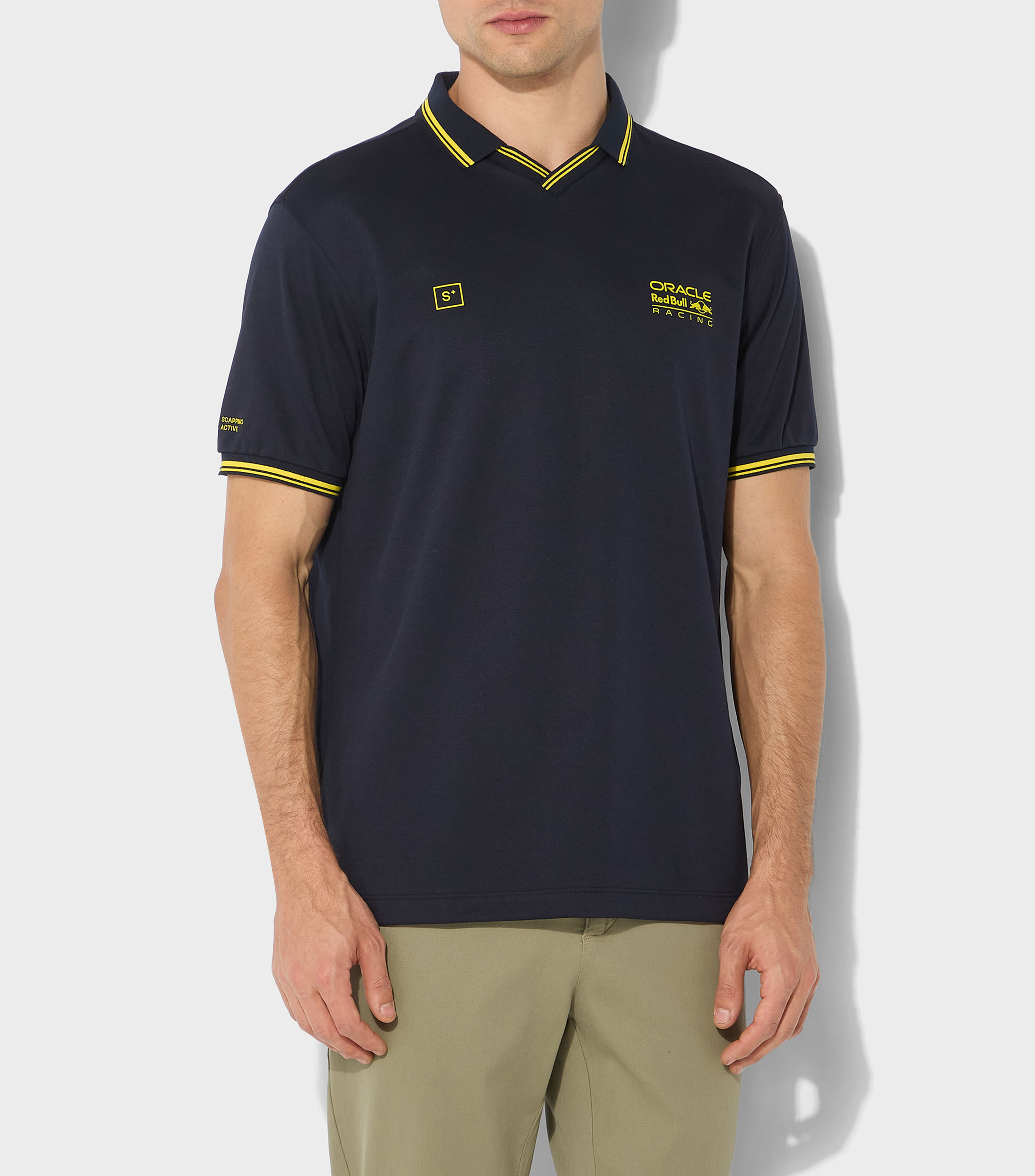 Playera tipo polo manga corta Hombre